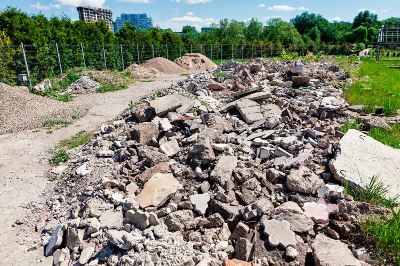 Construction Site Debris